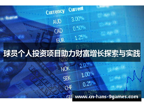 球员个人投资项目助力财富增长探索与实践 球员个人投资项目助力财富增长探索与实践